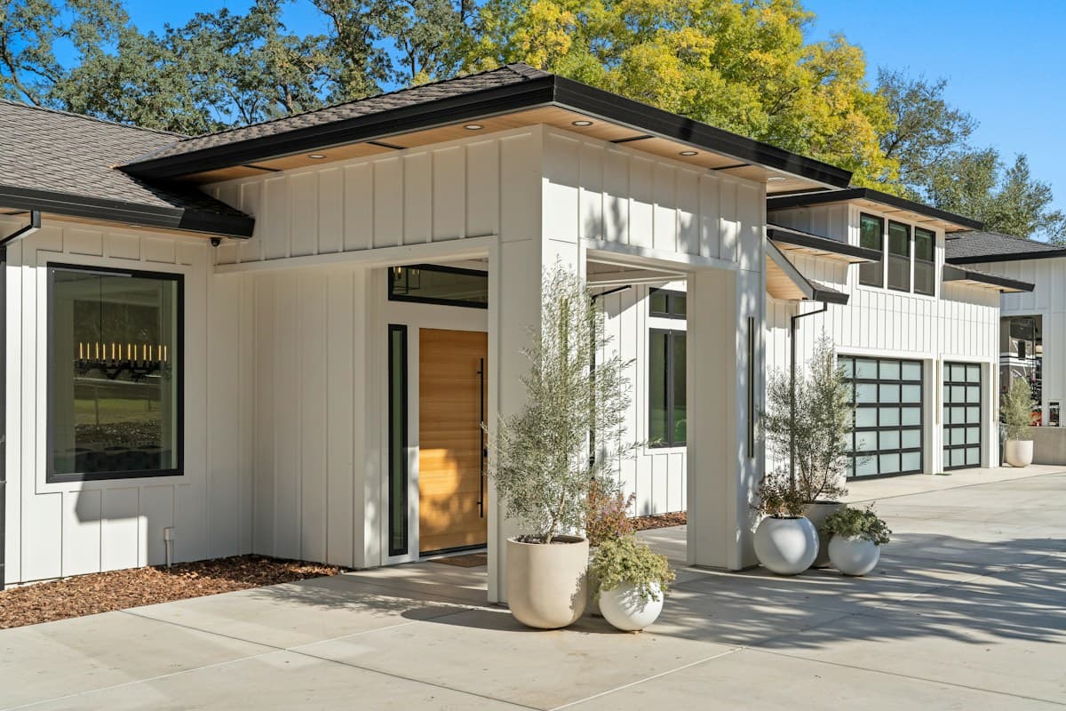 Illustrative house exterior photograph